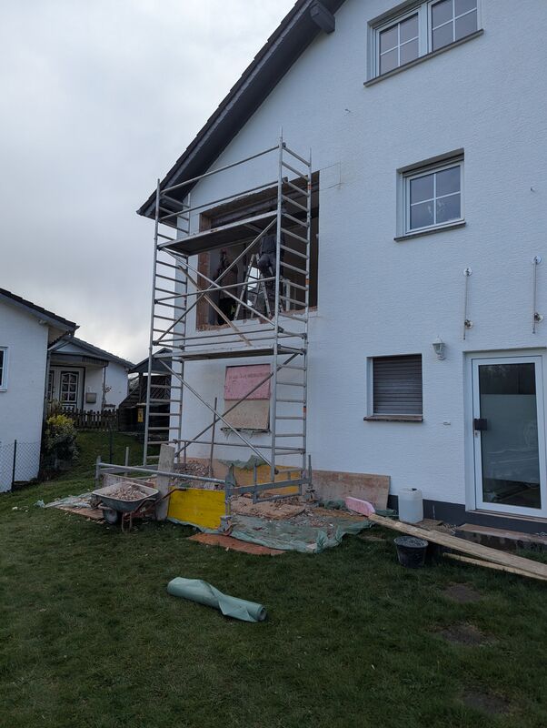 Stahlträger-Einbau: Präzise Montage und Auflagerung des IPE-Trägers
